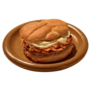 Cheese & Mushroom Burger