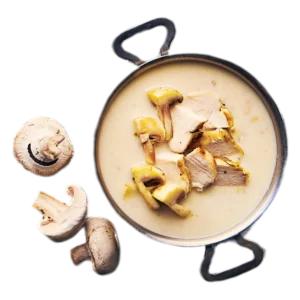 Creamy Chicken Mushroom Soup