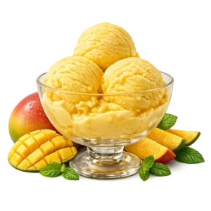 Ice Cream 3 Scoops Mango