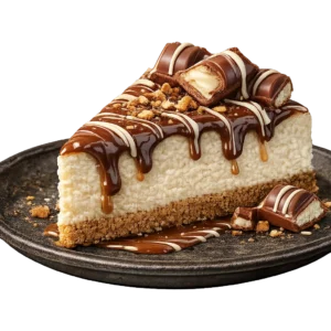 Kinder Cheesecake Slice